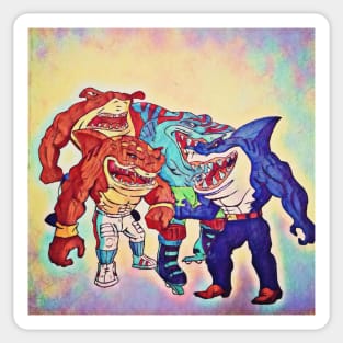 Street Sharks Sticker